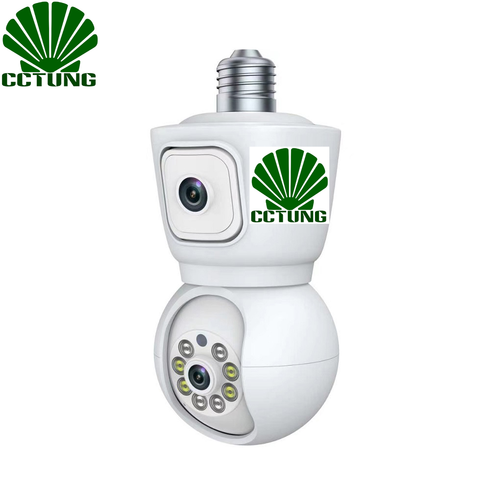Photography Lighting Continuous - Панорамная Wi-Fi камера-лампочка 360° с цоколем