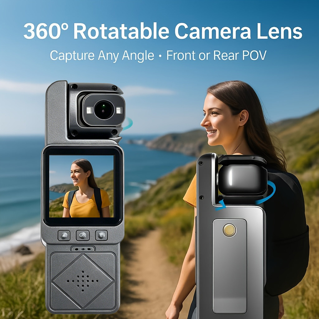 Photography Lighting System - DV02 4K портативная экшн-камера HD180 °