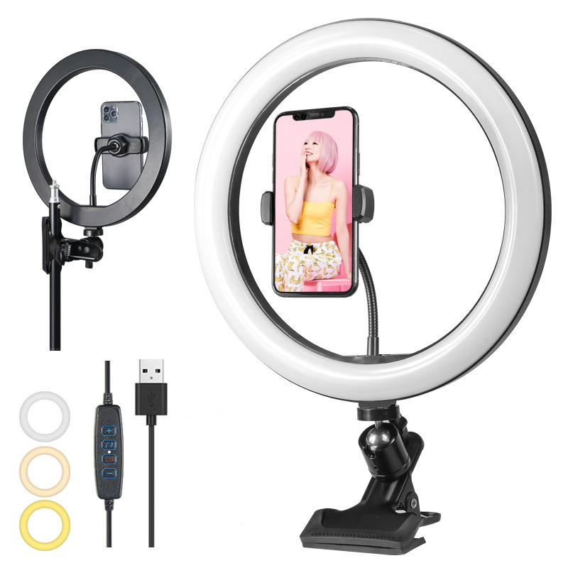 Photography Lighting Ring - Светодиодный кольцевой светильник с регулируемой яркостью,