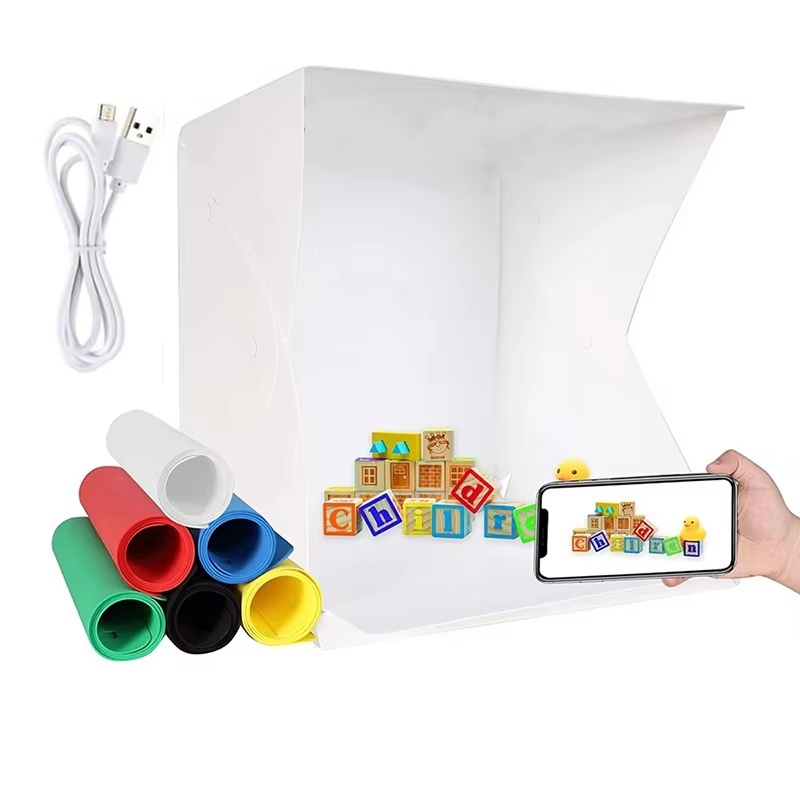 Photography Lightning - Складной лайтбокс, портативная фотостудия с LED-подсветкой,