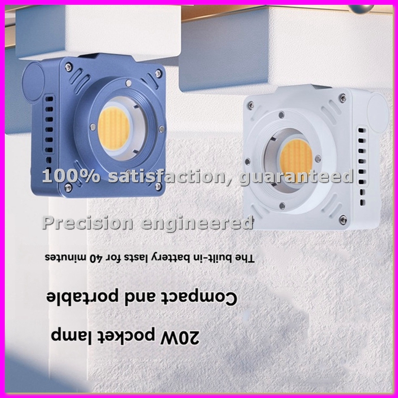 Photography Lighting Grid - 20W карманный светодиодный видеосвет 2700K-6500K с