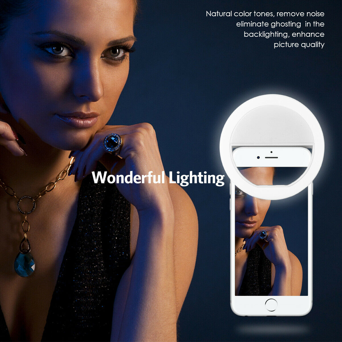 Photography Lighting Wand - Светодиодная кольцевая лампа для селфи с