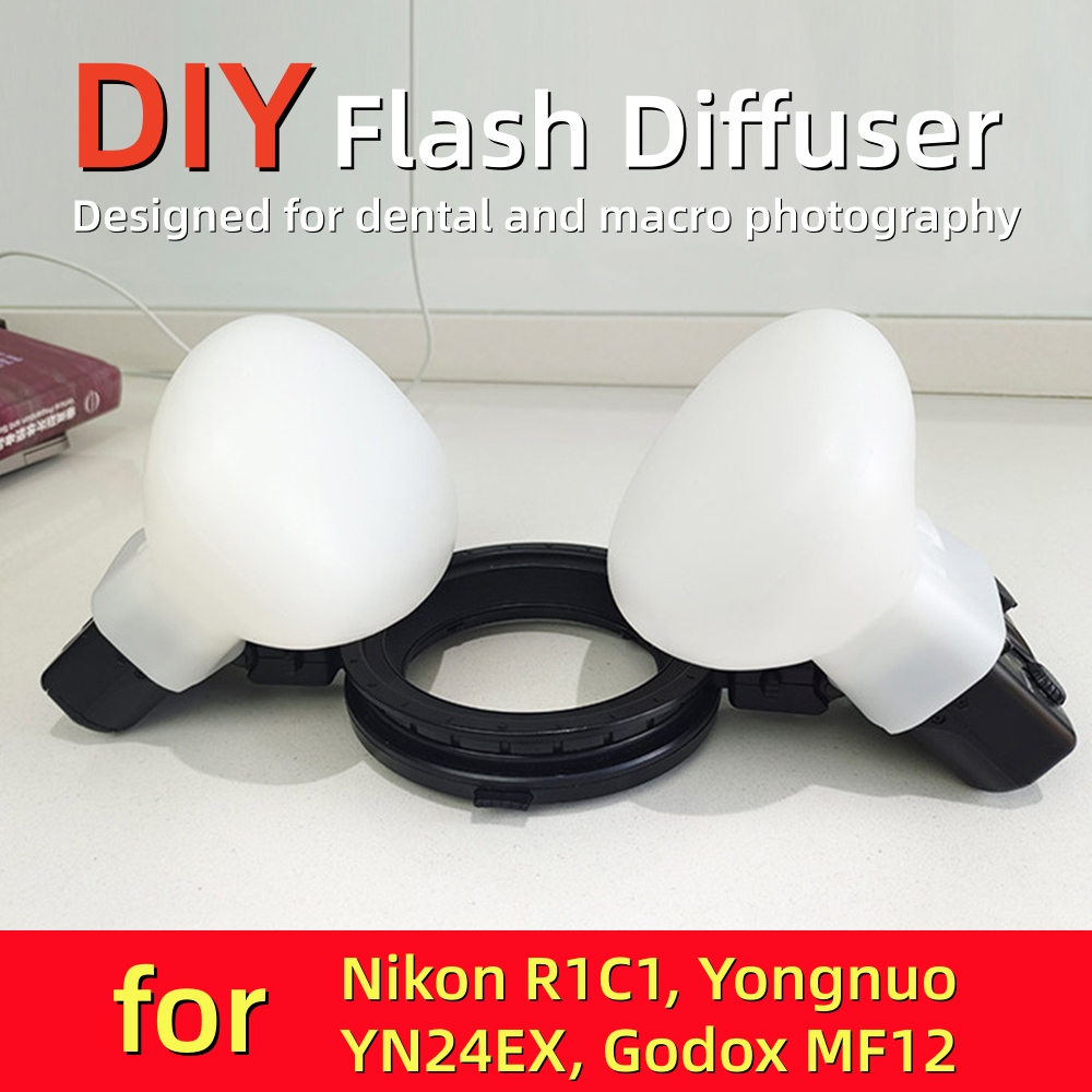 Photography Lighting Godox - 2 шт. силиконовые софтбоксы для макросъемки,