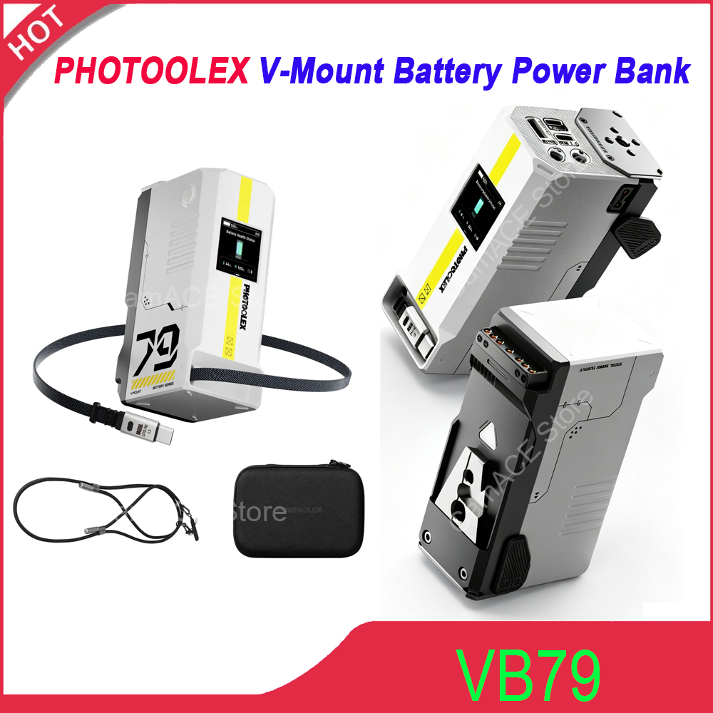 V Mount Battery - Аккумулятор PHOTOOLEX 79Wh 5500mAh с креплением