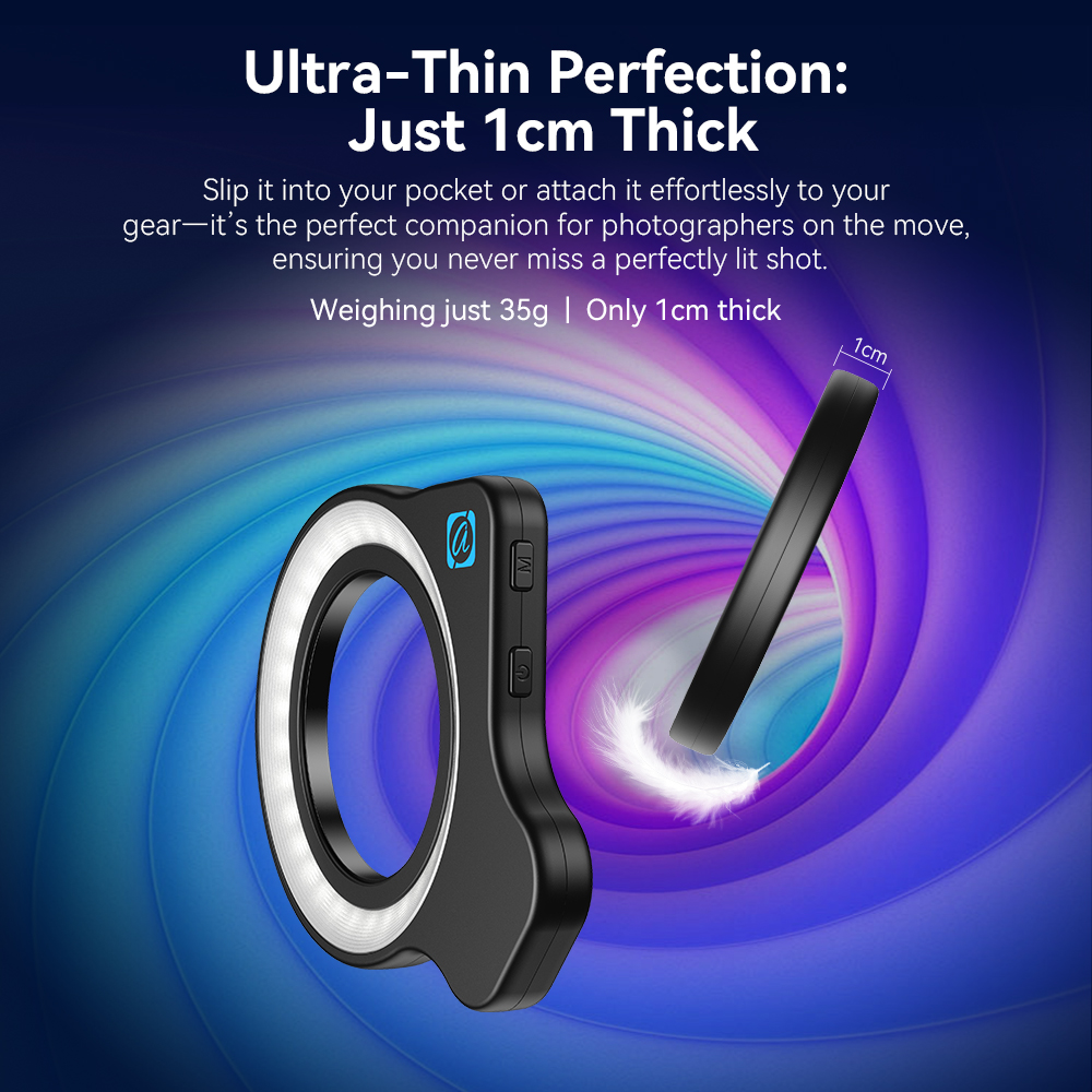 Кольцевая лампа APEXEL 37 мм/5 – обзор и цена Photography Lighting Ring