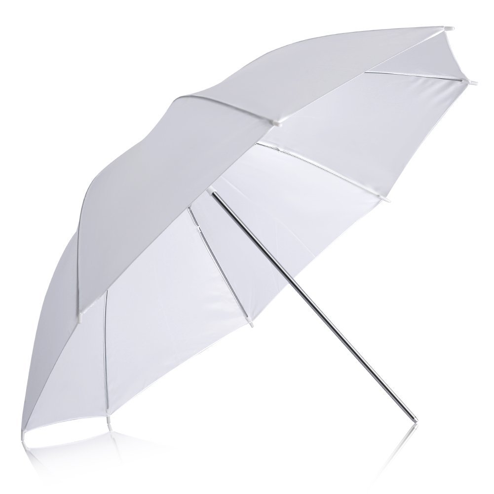 Портативный 20-дюймовый белый  – обзор и цена Photography Lighting Umbrella