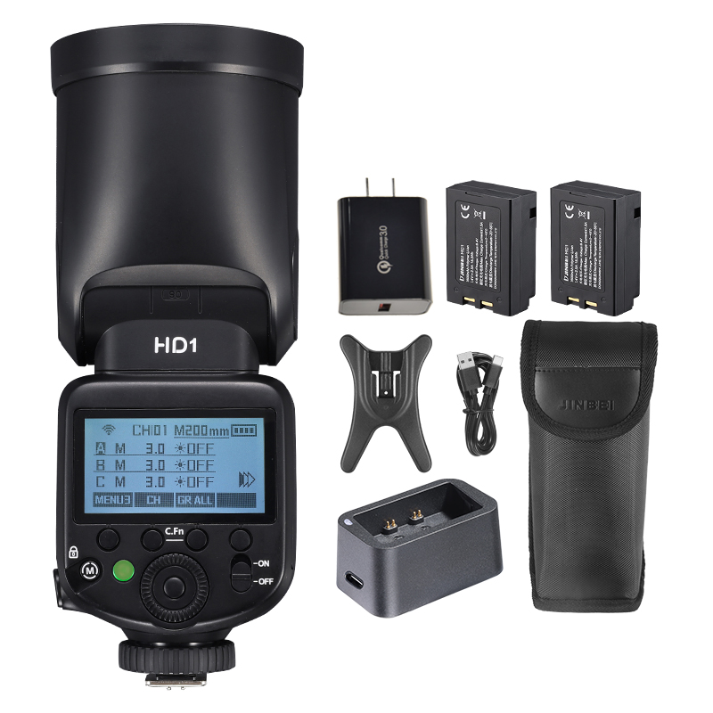 Фотовспышка JINBEI HD-1 с круг – обзор и цена Photography With Lighting