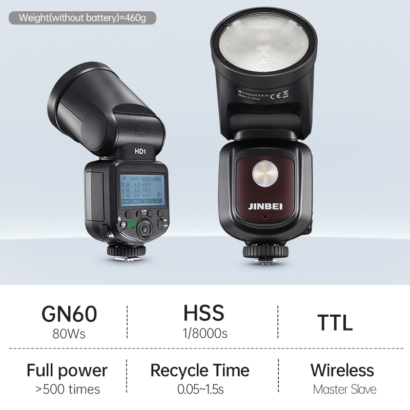 Фотовспышка JINBEI HD-1 с круг – обзор и цена Photography With Lighting