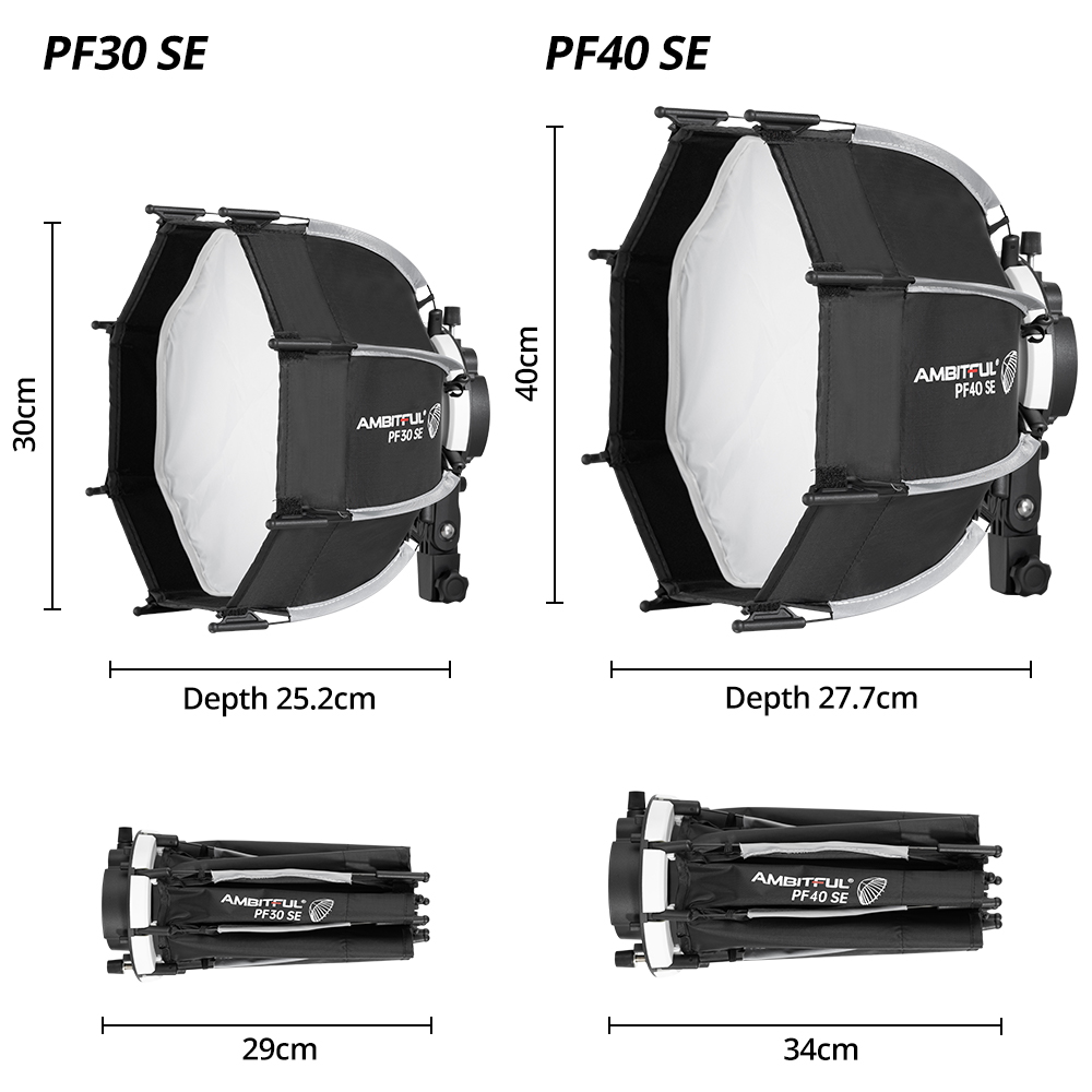 AMBITFUL PF30/PF40 30см/40см м – обзор и цена Godox Speedlite Flash
