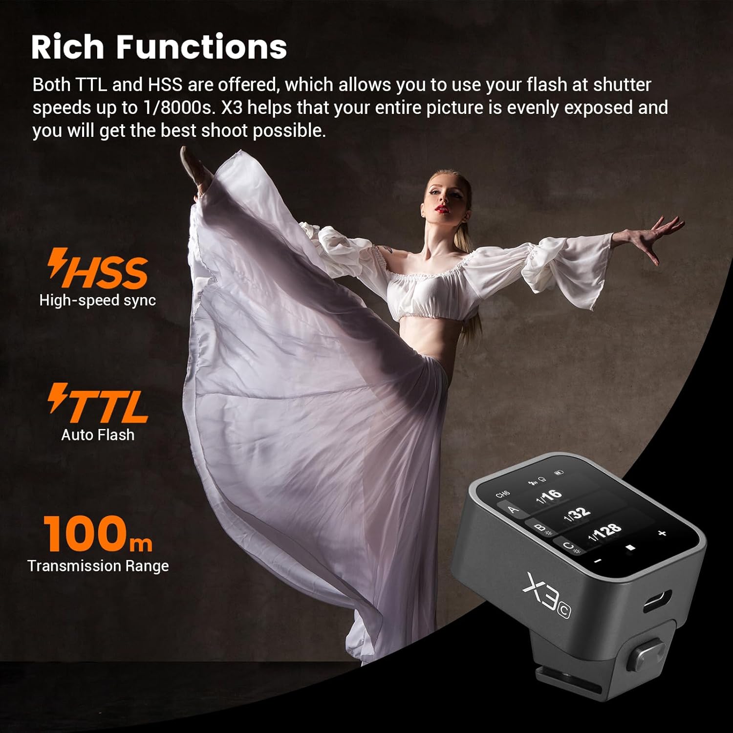 Беспроводной TTL-контроллер-тр – обзор и цена Godox Speedlite Flash
