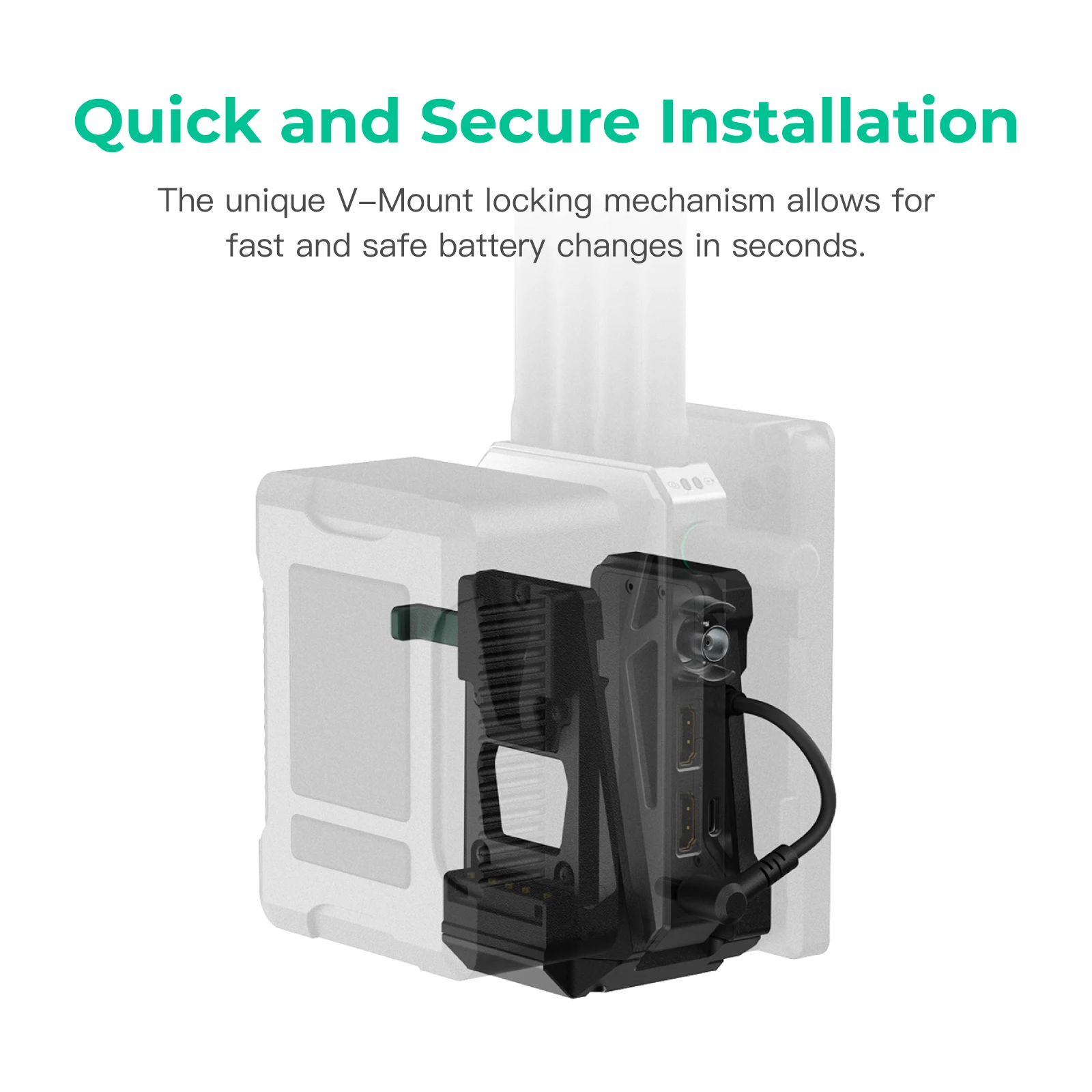 Адаптер Accsoon V-Lock для акк – обзор и цена V Mount Battery