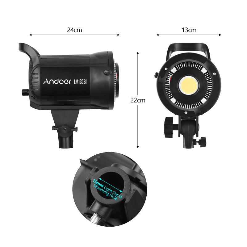 Andoer LM135Bi Портативный све – обзор и цена Photography Lighting System
