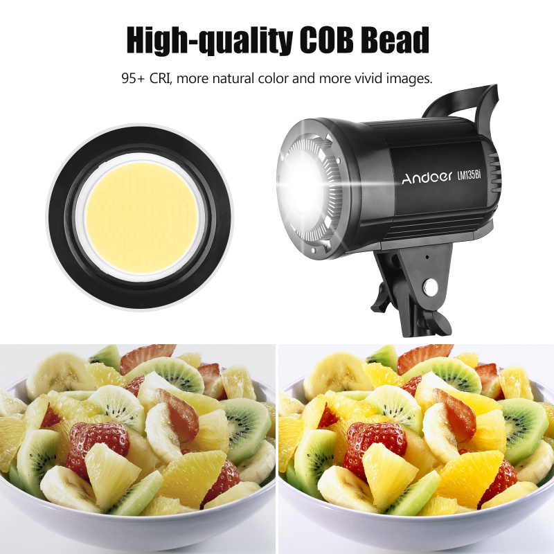 Andoer LM135Bi Портативный све – обзор и цена Photography Lighting System