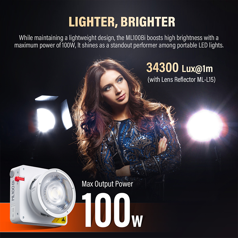 Godox ML100Bi/ML100R Двухцветн – обзор и цена Photography Lighting System