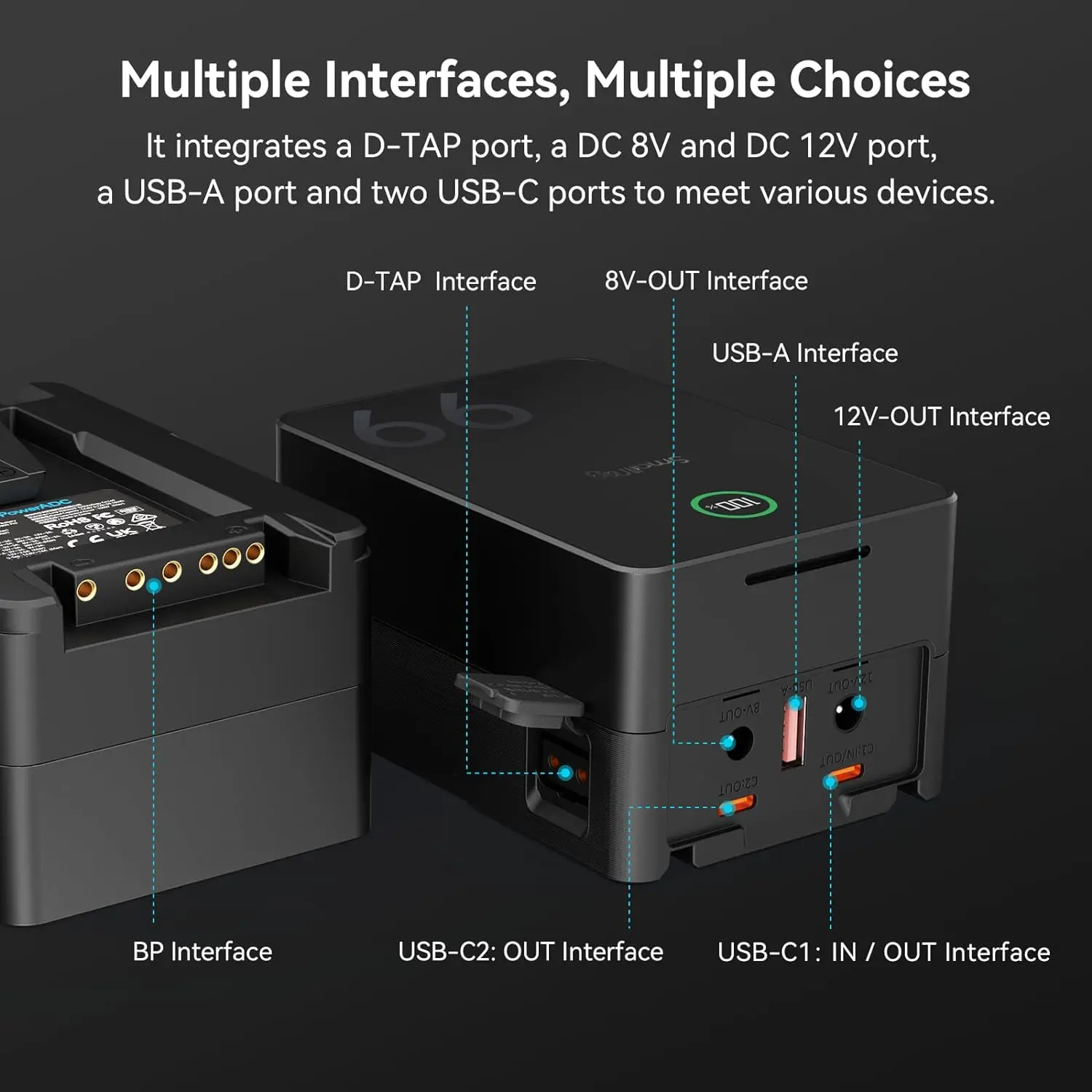 НОВЫЙ аккумулятор SMALLRIG-V-M – обзор и цена V Mount Battery