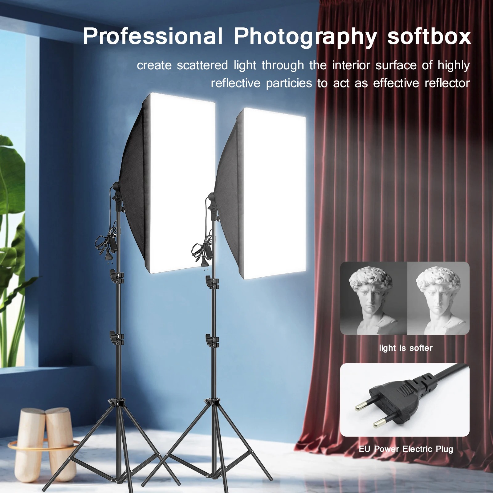 Профессиональный софтбокс для  – обзор и цена Photography Lighting System