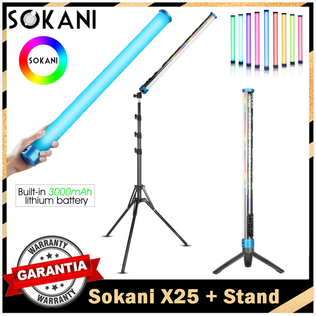 Sokani X25 RGB светодиодный св – обзор и цена Photography Lighting Wand