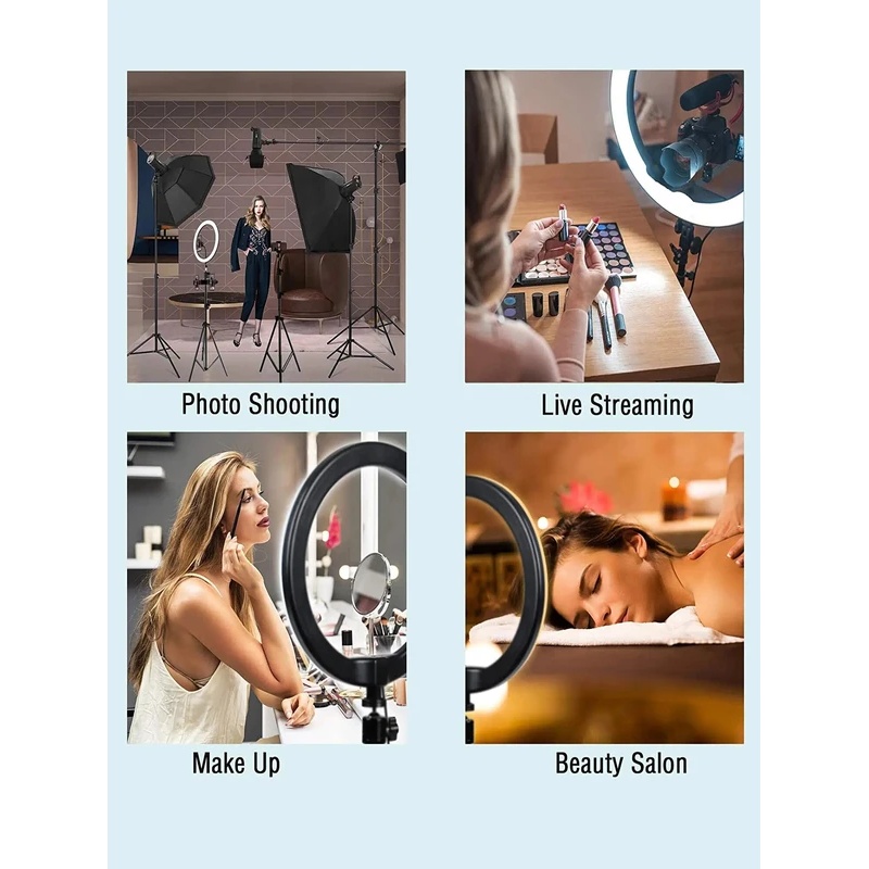 Кольцевая лампа Desiontal 26 с – обзор и цена Photography Lighting Patterns