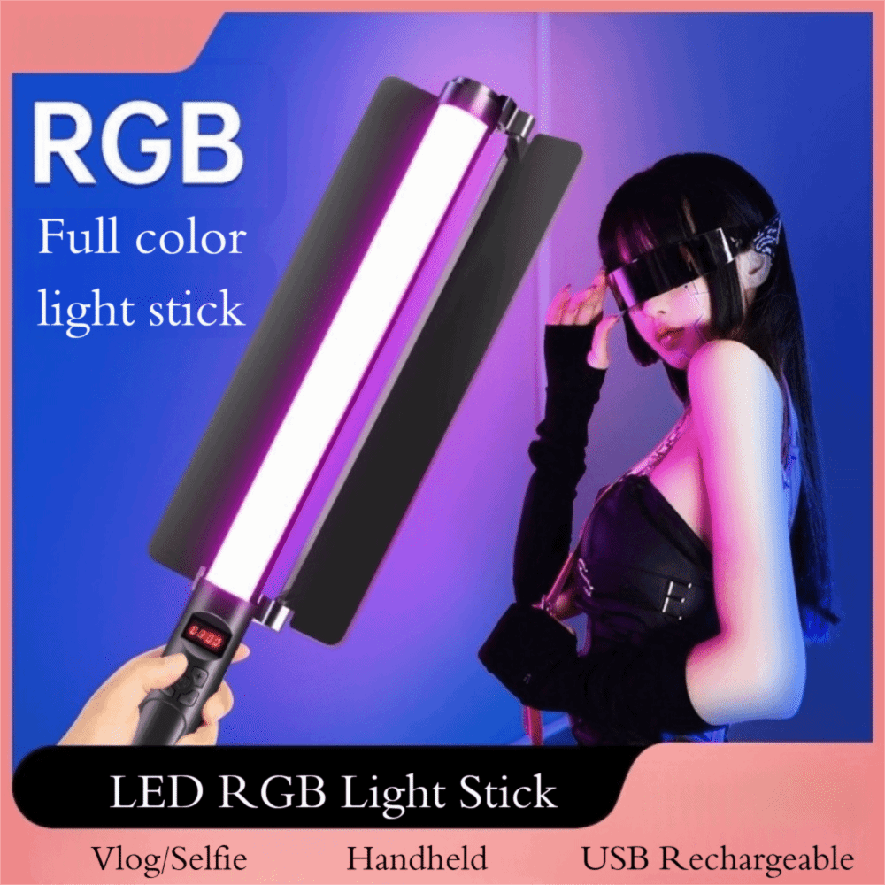 Ручной светодиодный RGB светил – обзор и цена Photography Lighting Handheld