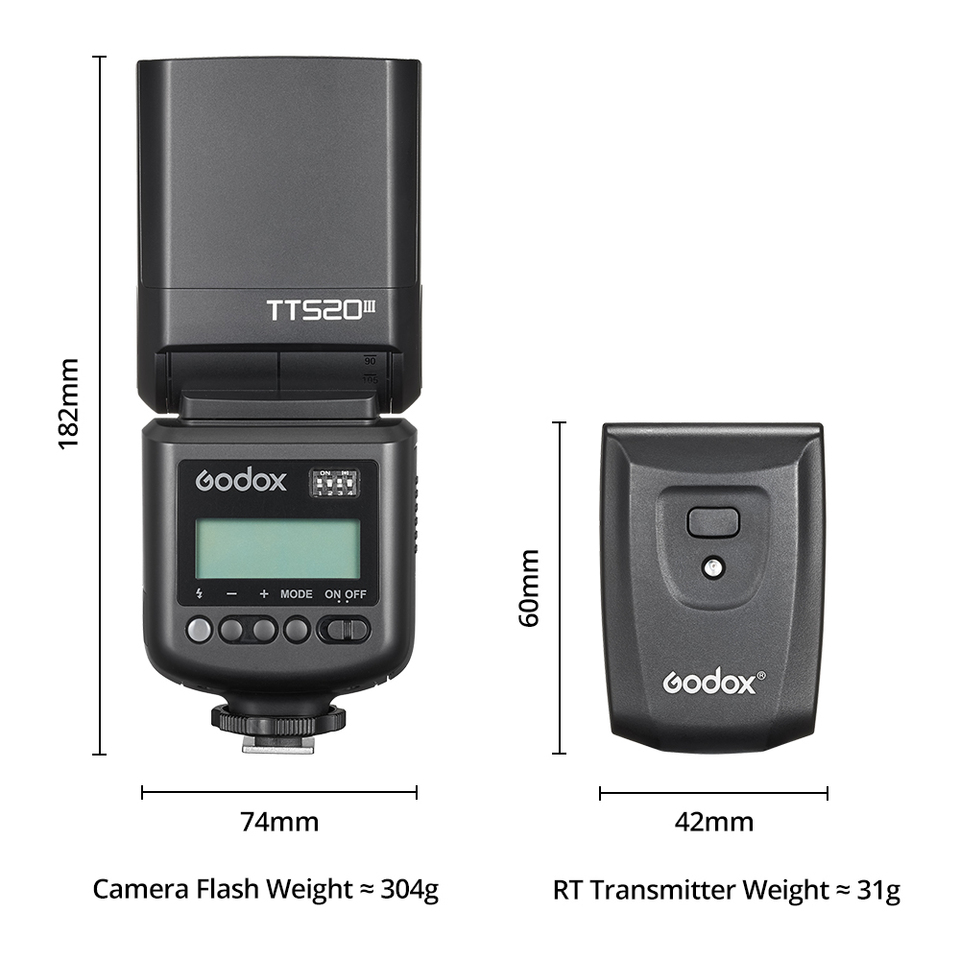 Вспышка Godox TT520III THINKLI – обзор и цена Godox Speedlite Flash