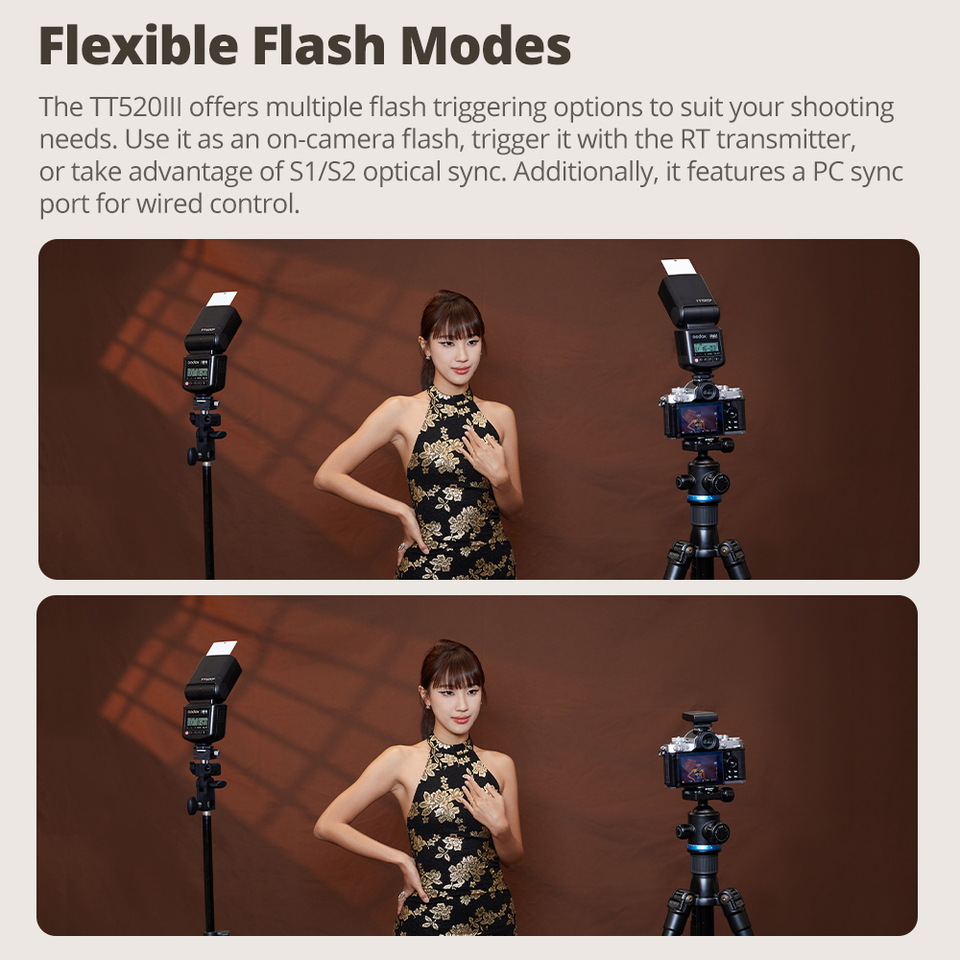 Вспышка Godox TT520III THINKLI – обзор и цена Godox Speedlite Flash