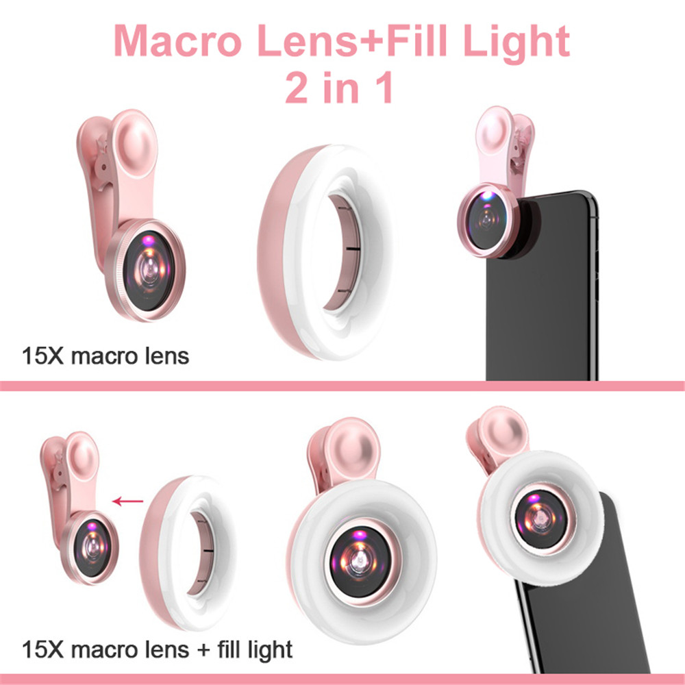 Мобильный объектив 15X Макрооб – обзор и цена Photography Lighting Wand
