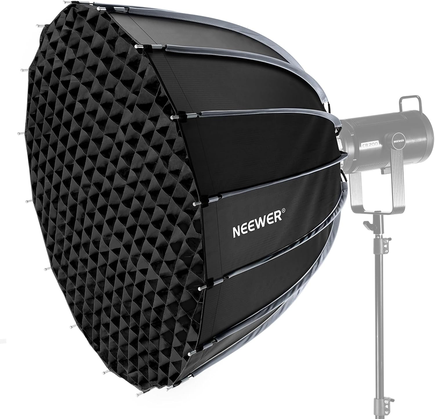 Параболический софтбокс с креп – обзор и цена Photography Lighting Grid