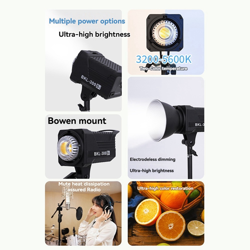 300W Bi LED видеосвет, постоян – обзор и цена Photography Lighting System
