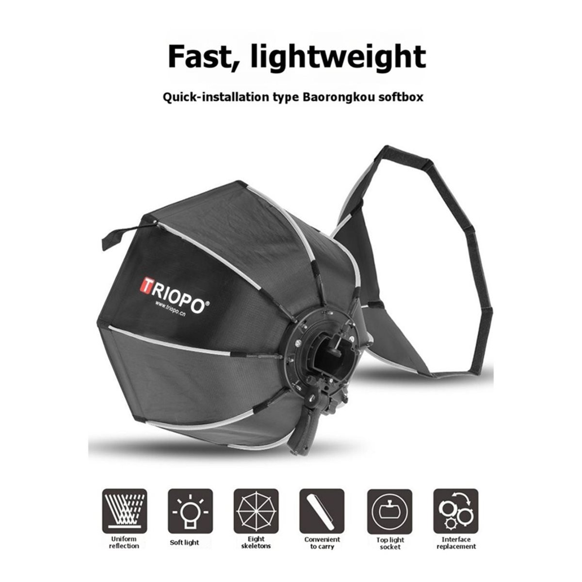 Складной октагон-софтбокс L70A – обзор и цена Photography Lighting Grid