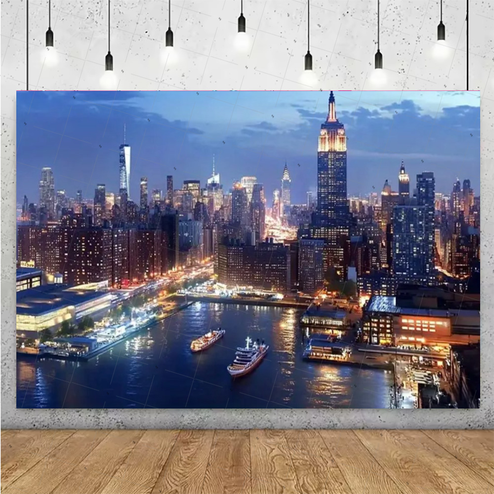 Ночной вид, высотное здание, ф – обзор и цена Photography Lighting Backdrop