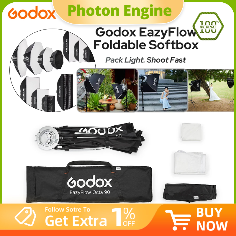 Складной софтбокс Godox серии  – обзор и цена Photography Lighting Godox