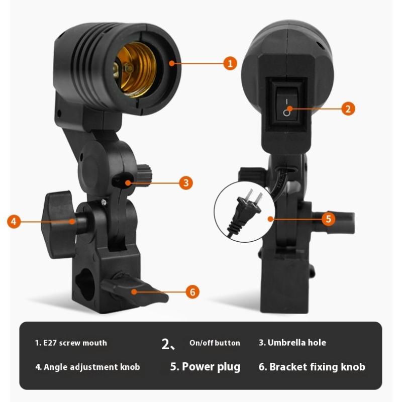 Кабельный шнур 1,8 м E27, цоко – обзор и цена Photography Lighting Umbrella